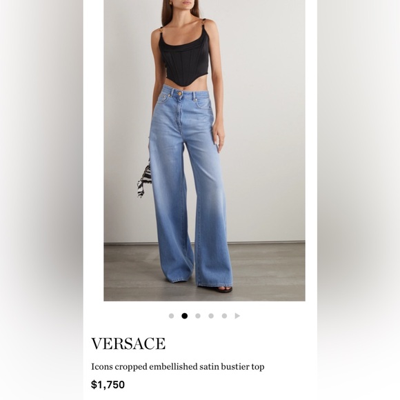 NWT Versace Bustier - Picture 4 of 6